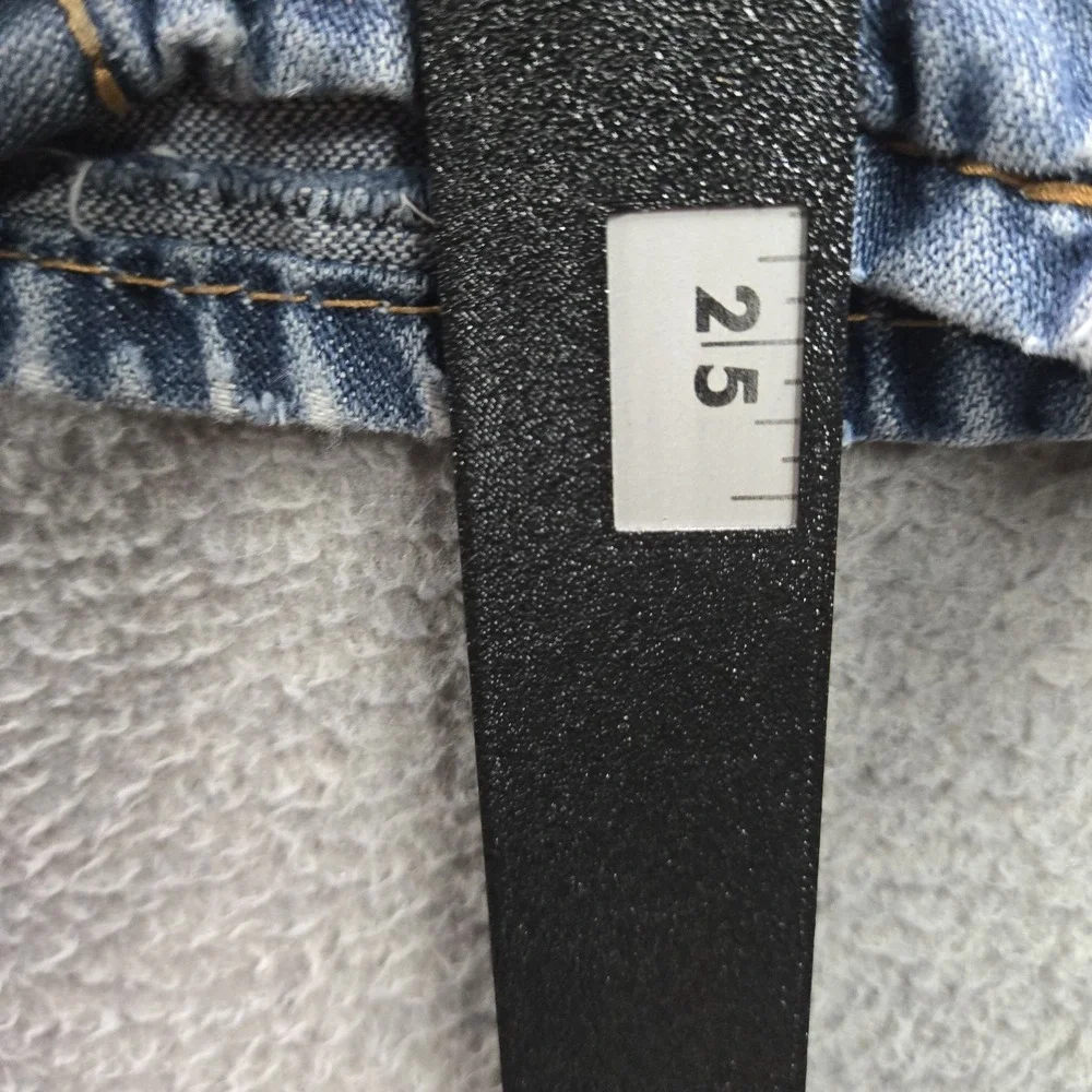 True Religion Brand Jeans Men Jeans 33 Blue Denim Skinny Red Orange Big T READ